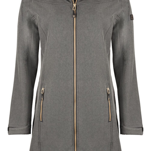 WHITTIER Ženska daljša soft shell jakna C&B