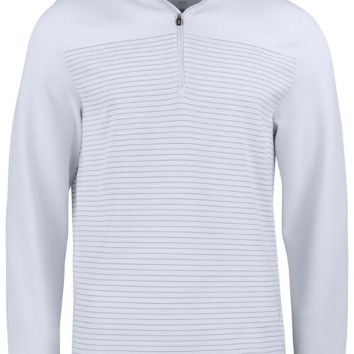 TRAVERSE Moška športna majica s črtami, 1/2 zadrga C&B, 200