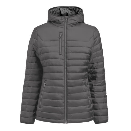 MEADOWS Ženska podložena, prešita jakna s kapuco